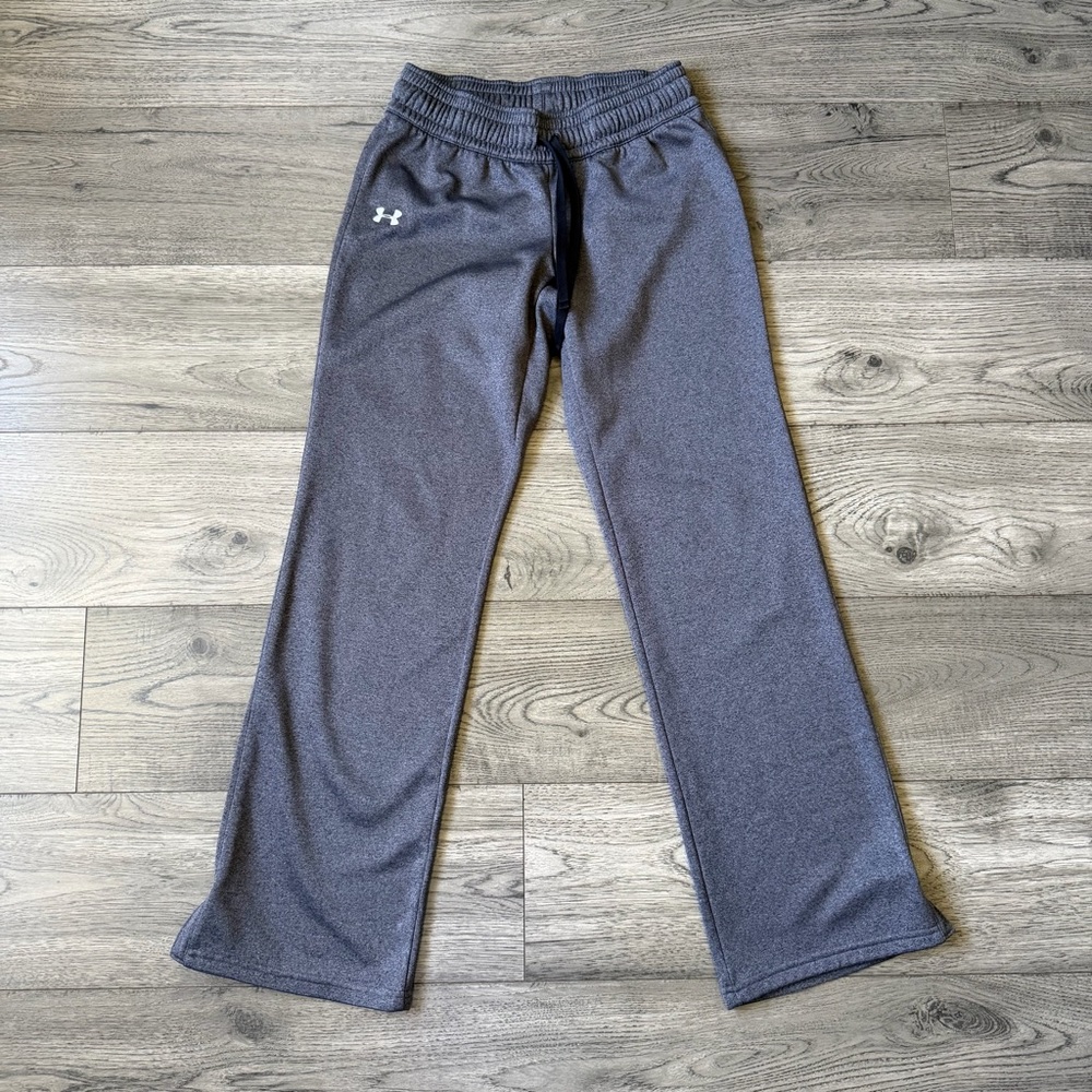 Under Armour Heather Gray ColdGear Sweatpants - Size Small